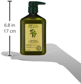 CHI Naturals with Olive Oil, Hair Shampoo and Body Wash, 340 ml 11.5 oz,white, 340 ml (Pack of 1) - Image 5