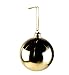 Juvale 32-Pack Christmas Tree Ornaments Set - Assorted Gold Shatterproof Christmas Balls and Pine Cones Decoration, 4 Festive Holiday Designs, Hanging Plastic Bauble Decor