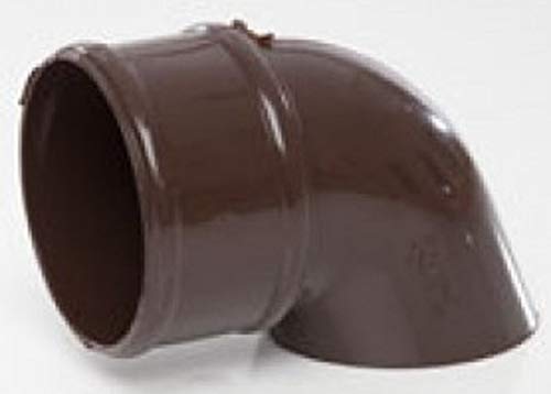 POLYPIPE RR128 Brown Shoe for 68mm downpipe