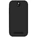 Amzer AMZ95615 Soft Silicone Jelly Skin Fit Case Cover for HTC One SV, Cricket HTC One SV, Boost Mobile HTC One SV - 1 Pack - Skin - Retail Packaging - Black