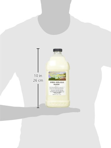 Cool Breeze Beverages Ready to Use Slush Mix - Pina Colada - 1/2 Gallon