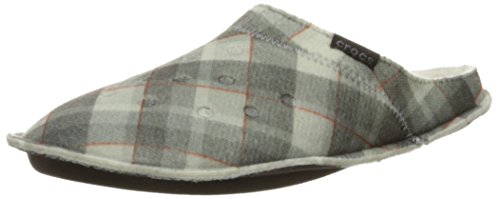 black plaid crocs