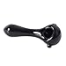 4.4-inch Handmade Collection Art Glass ... (Black)