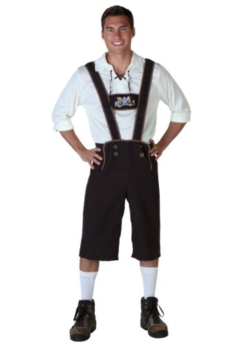 Fun Costumes mens Plus Size Lederhosen
