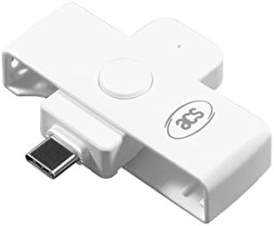 ACR39U-NF Pocketmate II CAC Smart Card Reader (USB Type-C) for SLE4442 SLE4428 AT24C64 AT24C02 SLE5528 Memory Cards, PIV Cards, CAC Cards