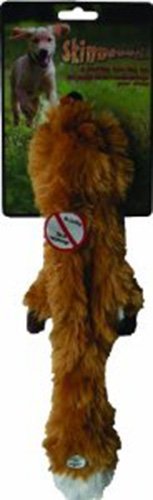 SPOT Skinneeez Extreme Quilted Fox Stuffing Free Dog Toy with Four Layers  of Durable Diamond Stitched Fabric for Aggressive Puppies and Dogs, Great