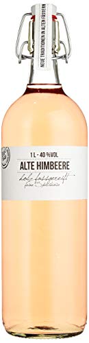 BIRKENHOF Brennerei | Alte Himbeere - feine holzfassgereifte Spirituose | (1 x 1l ) - 40 % vol.