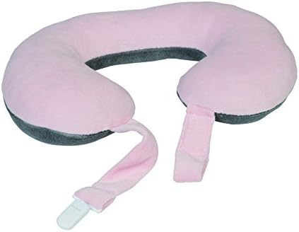 Candide Baby Group Clever Head Cushion, Gray/Pink