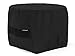 Round Fire Pit Cover Elite Black