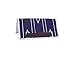 Tough 1 Square Saddle Pad/Fleece Bottom, Darkpurple/Black/Cream, 30 x 30
