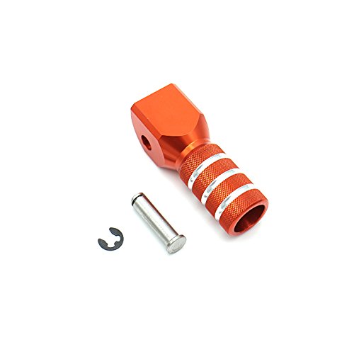 Motorcycle Rear Brake Pedal Step Plate Tip Gear Shifter Shift Lever For KTM 125 - 530 950 ADVENTURE 690 SMC SX XC XCF XCW EXC (orange)