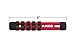 ARES 70205-3/8-Inch Drive Red 6-Inch Socket Organizer - Aluminum Rail Stores up to 5 Sockets and Keeps Your Tool Box Organized