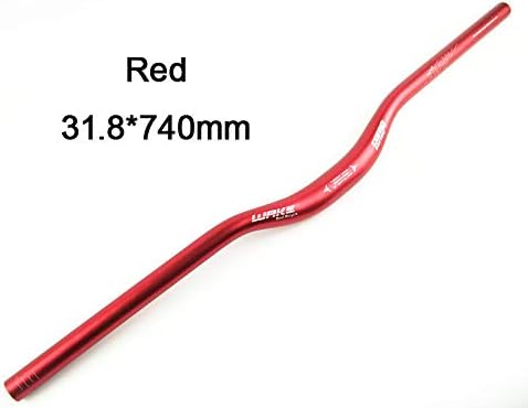 HEALTHLL Bicycle Handlebar Aluminum Alloy Bike Accessories MTB Handlebar Bicycle Road Bike Handlebar Multi-Colors 720/740/760/78031.8Mm red 740mm