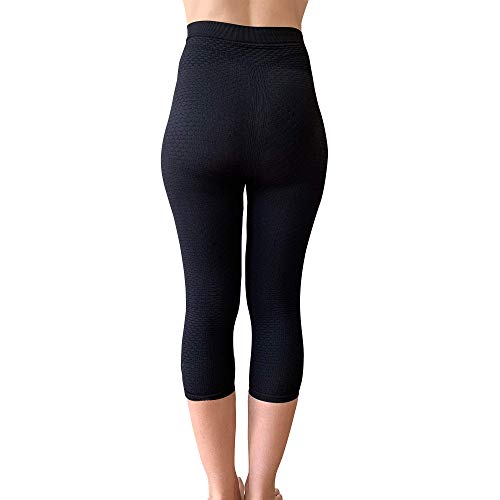 Bioflect® Capri Compression Leggings with Bioceramic Fibers and Micro