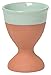 Now Designs Glazed Terracotta Hard Boilded Egg Cups, Set of Four