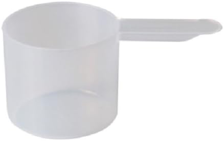 (10) 60 cc (4 Tablespoons/2 oz.) Natural Plastic Scoops 3.4" Long