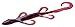 Zoom Bait 6-Inch Lizard Bait-Pack of 9 (Plum)