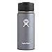 Hydro Flask 16 oz Travel Coffee Flask | Stainless Steel & Vacuum Insulated | Wide Mouth with Hydro Flip Cap | Graphite