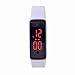 WOPS® Fashion Design Ultra Thin Sports Silicone Digital Unisex LED Sports Bracelet Wrist Watch