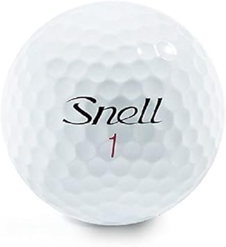 Amazon スネルゴルフ Snell Golf ゴルフボール Snell Mtb X 白 スリーブ3個入 ホワイト スネルゴルフ Snell Golf ゴルフボール