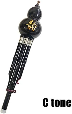 tesyyke Gourd Cucurbit Flute Chinese Musical Instrument Professional for Beginner Music Lovers