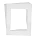 US Art Supply Art Mats Acid-Free Pre-Cut 16x20 White Picture Mat Matte Sets. Includes a Pack of 5 White Core Bevel Cut Mattes for 11x14 Photos, Pack of 5 Backers & 5 Clear Sleeves Bags