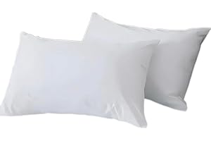 QUBA LINEN 12 x 20 Throw Pillow Insert - Pack of 2 White, Down Alternative Pillow Inserts for Decorative Pillow Covers, Throw Pillows for Bed, Couch Pillows for Living Room (12x20 Inch (Pack of 2))