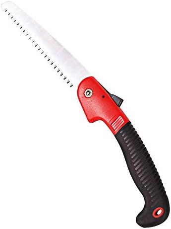 Folding Hand Saw Best for Tree Pruning, Camping, Hunting, Toolbox and Daily Use with Non-slip Ergonomics Handle Pruning Saws
