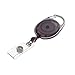GBC BadgeMates Carabiner Badge Reels, Translucent Black, 4/Pack (3747484)