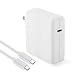 BatPower 61W USB-C Charger for New MacBook Pro 13-inch Touch Bar Two and Four Thunderbolt 3 ports Replace 2016 2017 to current Apple 61W MNF72LL/A A1706 Power Adapter PD USB C Laptop -Connector Type C