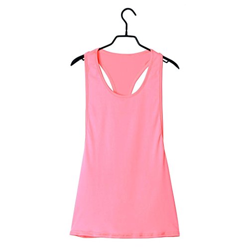 image for Sumen Racer Back Yoga Tank Top Activewear Workout Clothes Loose Gym Tr