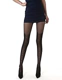 Manzi Womens Over Knee Mock Tights - One Size - Black