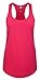 Next Level Apparel Women's Tear-Away Tank Top, Raspberry, Large
