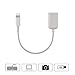 Crelander USB Female OTG Adapter Cable Connect Kit Compatible with Ipad 4 for Ipad Air and Ipad Mini 5s 6 6s 7 Plus for iOS 10.3 System (White)