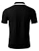 Doublju Men Trendy Short Sleeve Polo Shirts Collection
