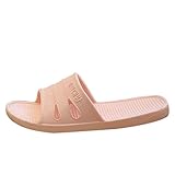 Qianle Unisex Indoor House Slippers Anti-slip Home Shoes Bathroom Slipper