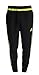 adidas Men's Tiro 15 Training Pants, Black/Semi Solar Yellow/Black, X-Large