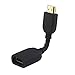 DIZA100 360 Degree Adjustable HDMI Adapter, Any Angle Supports 4K, 3D, 1080P