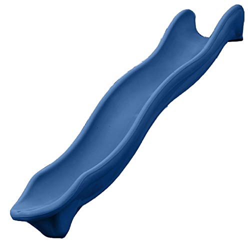KIDWISE Avalanche Slide 7 Foot Deck Height - Multiple Colors (Blue) - Thumbnail 2