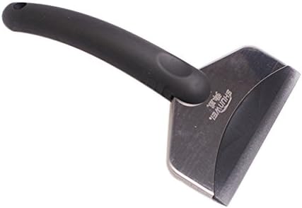 FuriAuto Auto Car Snow Shovel Ice Scraper Auto Car Windowscreen Ice Snow Removal Tools Stainless Rubber