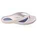 Cheeks Health Sandals, by Tony Little – One Piece Foot Technology; Made from Low Impact EVA Plastic, Waterproof, Lightweight with Arch Support, Molded Footbed,Gel Insoles – Health Sandals Solid – White – Size 11thumb 1