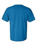 Comfort Colors 1717 Pigment-Dyed Short Sleeve Shirt (Royal Caribe, X-Large)