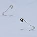 iNee Curved Safety Pins, Quilting Basting Pins, Nickel-Plated Steel, Size 1, 150 Count