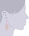 Amazon Collection Pastel Lucite Chandelier Earrings