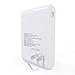 JF.EGWO 6200mAh 3.1A USB Ports Portable Power Bank Wall Mount Charger with AC Plug