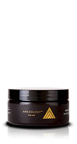 Amazology Shave Cream - Super Smooth Creamy Lather with Andiroba & Buriti Oils, Aloe, Vitamin E and Amino Acids (8 oz.)