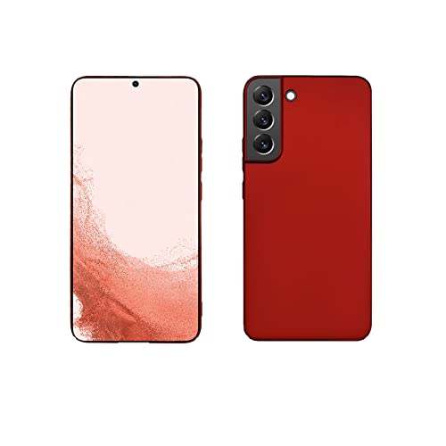 Lobwerk Protective Cover for Samsung Galaxy S22 6.1 inch case Bag Shockproof Red