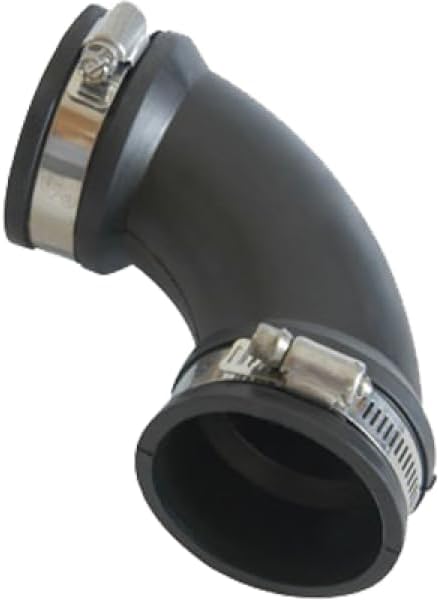 Swell Rubber Elbow 3 Inch Pond Pipe Fitting - Durable EPDM Rubber