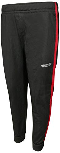 Hind Boys (4-Piece) Performance T-Shirt and Active Pant Sets, Black Red/Navy Royal, Size 4