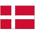 Danish Flag Denmark Refrigerator Magnet